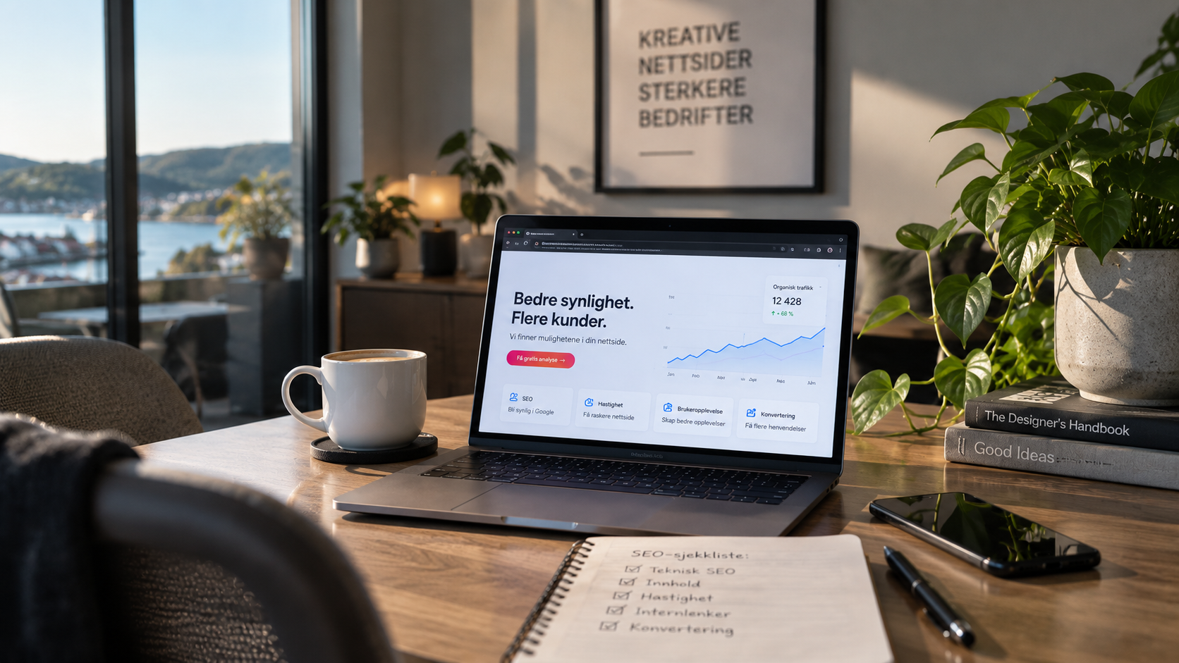 Analyse av nettside og SEO for bedrifter